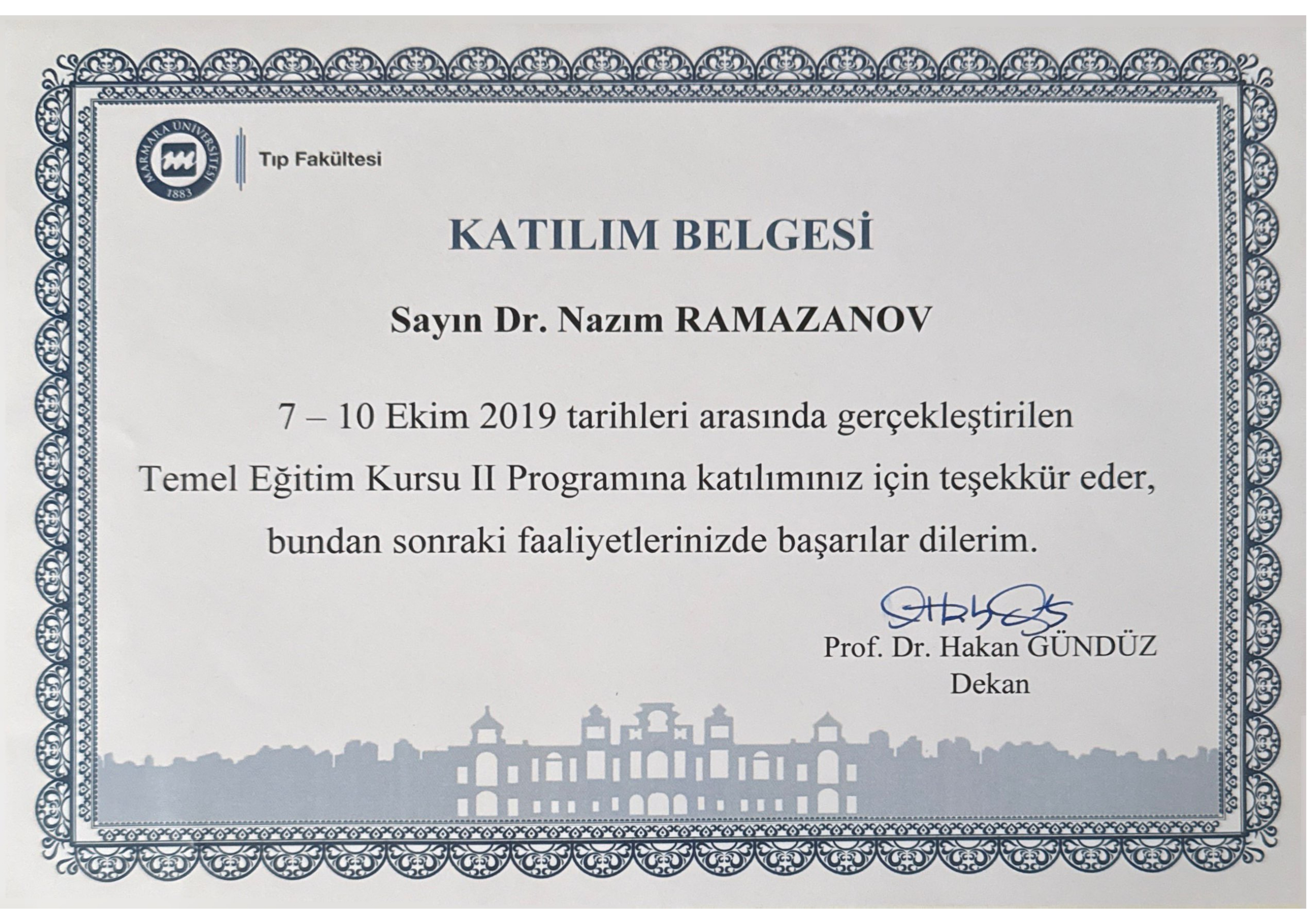 Temel Eğitim Kursu II