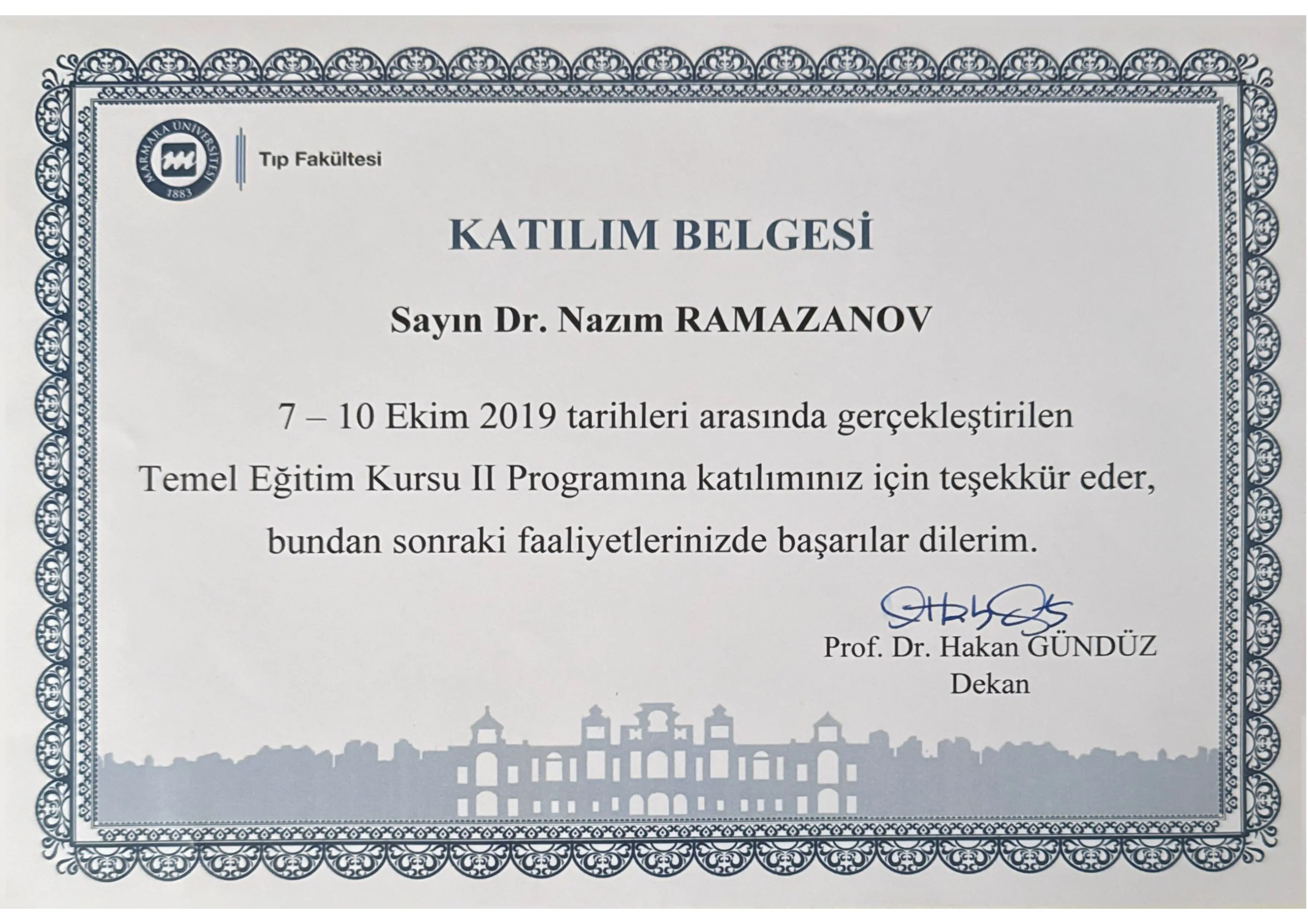 Temel Eğitim Kursu II